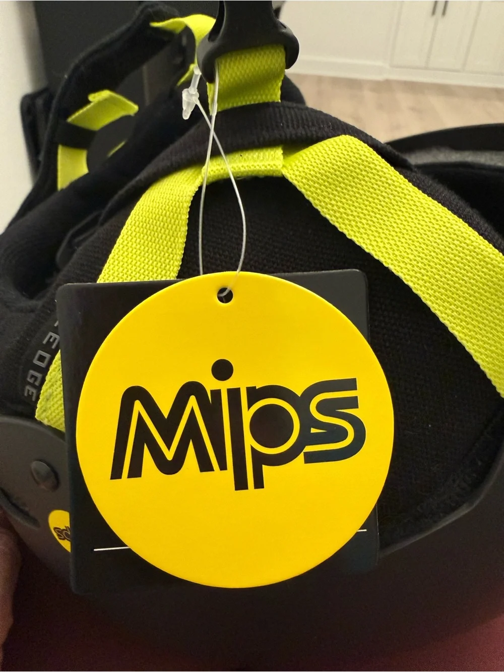NEW - Giro Matte Black Helmet with Neon Yellow Accents - M - Adult